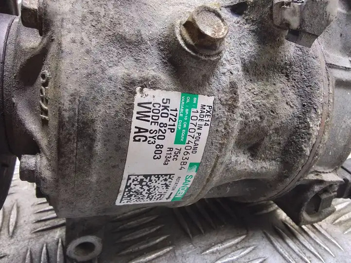 Volkswagen Tiguan (2007 - 2011) 5K0820803 Компрессор (насос) кондиционера воздуха — фото 3