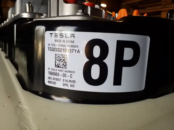Tesla Model 3 (2017 - 2023) 166696900C Аккумулятор гибридного / электрического автомобиля — фото 4