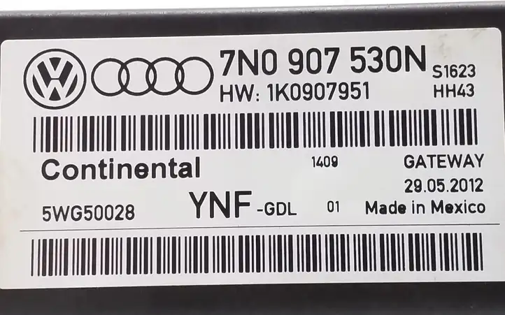 Volkswagen Jetta VI (2011 - 2018) 7N0907530N Модуль Gateway — фото 3