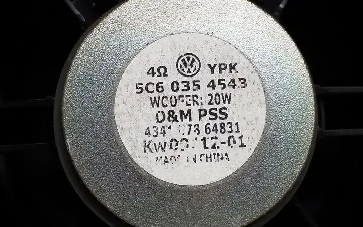 Volkswagen Jetta VI (2011 - 2018) 5C6035454B Динамики задних дверей — фото 4