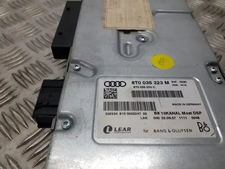 Audi A5 8T 8F (2007 - 2011) 8T0035223M Усилитель звука — фото 2