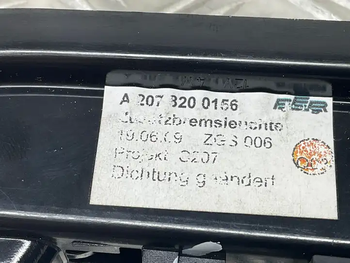 Mercedes-Benz E C207 W207 (2009 - 2017) A2078200156 Дополнительный стоп фонарь — фото 3