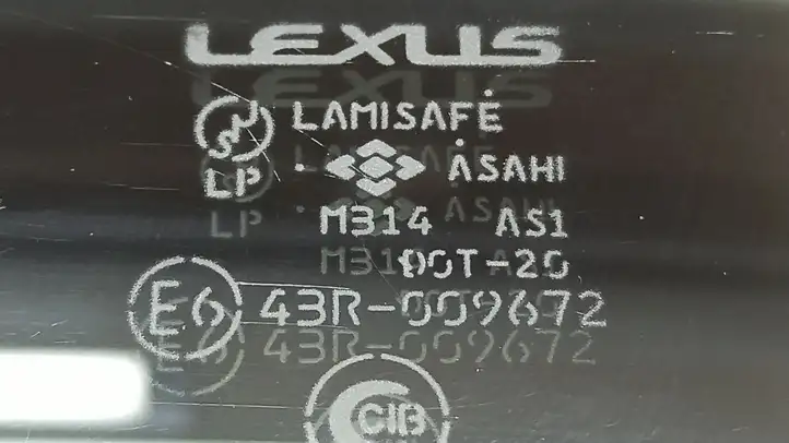 Lexus LS 430 (2000 - 2003) 43R009672 Стекло задней двери — фото 4