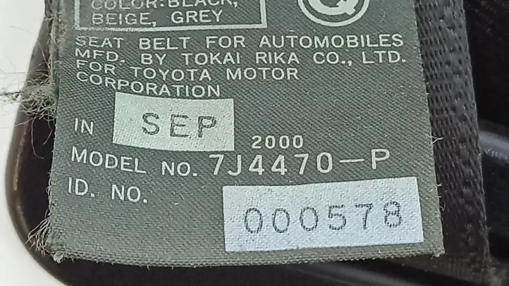 Lexus LS 430 (2000 - 2003) GO87917 Передний ремень безопасности — фото 4