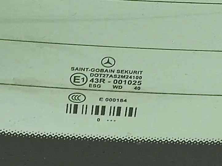 Mercedes-Benz E W212 (2009 - 2016) 2126701580 Заднее стекло — фото 8