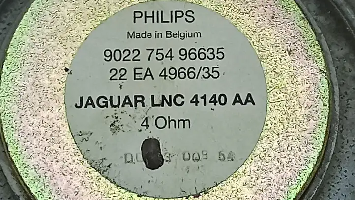 Jaguar XJ X308 (1998 - 2002) LNC4140AA Динамики передних дверей — фото 7