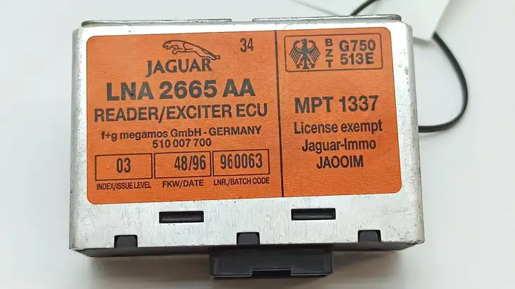 Jaguar (1995 - 1997) LNA2665AA Блок иммобилайзера — фото 1