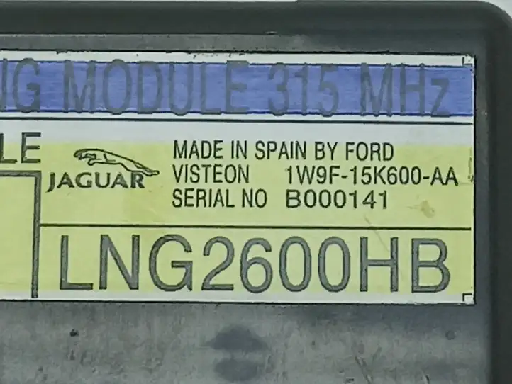 Jaguar XJ X308 (1998 - 2002) LNG2600HB Блок управления сигнализацией — фото 7
