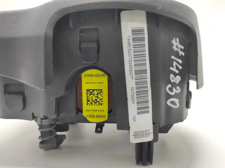 Nissan Navara D40 (2004 - 2015) 05912307 Подушка безопасности руля — фото 4