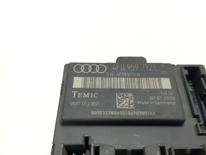 Audi A6 S6 C6 4F (2004 - 2008) 4F0959792E Блок управления дверью — фото 4