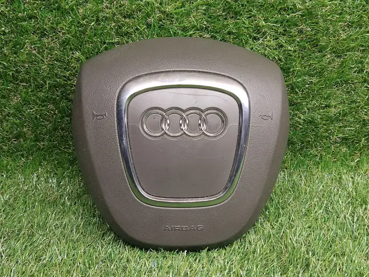 Audi Q7 4L (2005 - 2009) 4L0880201Q Подушка безопасности руля — фото 1