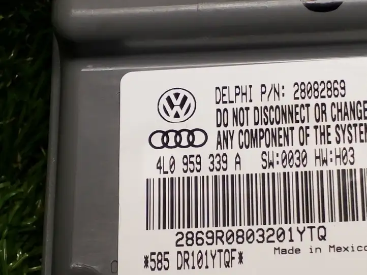 Audi Q7 4L (2005 - 2009) 4L0959339A Блок управления сиденьем — фото 2