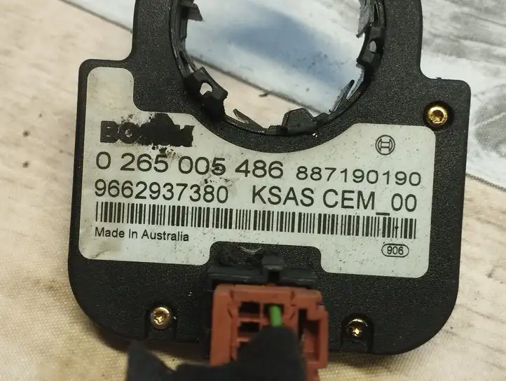Citroen C4 I Picasso (2006 - 2013) 0265005486 Датчик угла поворота руля — фото 2