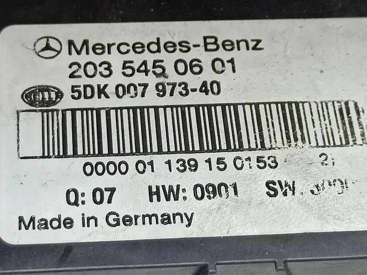 Mercedes-Benz CLK A209,C209 (2002 - 2009) 5DK00797340 Блок предохранителей — фото 9