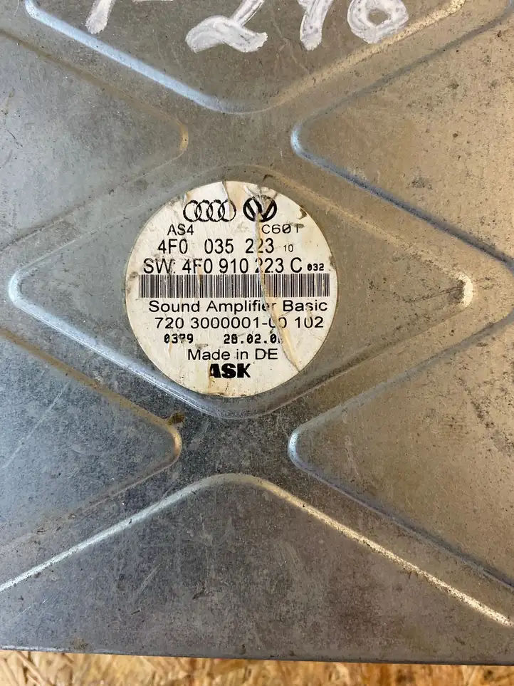 Audi A6 S6 C6 4F (2004 - 2008) 4F0035223 Проводка аудиосистемы — фото 3