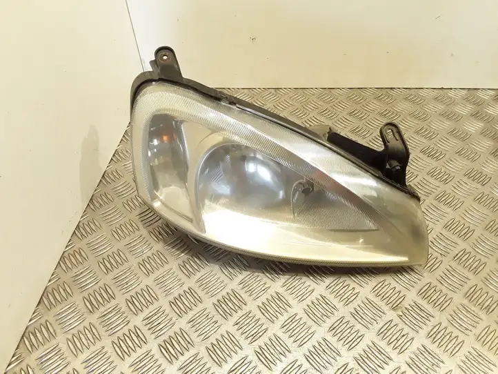 Opel Corsa C (2000 - 2003) 13115007 Передняя фара — фото 2