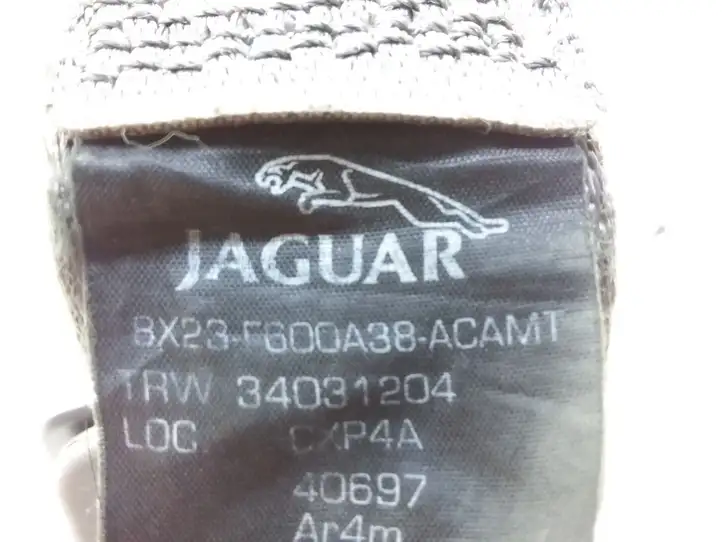 Jaguar XF X250 (2007 - 2015) 8X23F600A38ACAMT Центральный ремень безопасности — фото 4