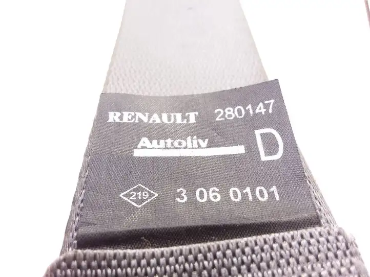 Renault Laguna II (2001 - 2005) 3060101 Задний ремень безопасности — фото 3