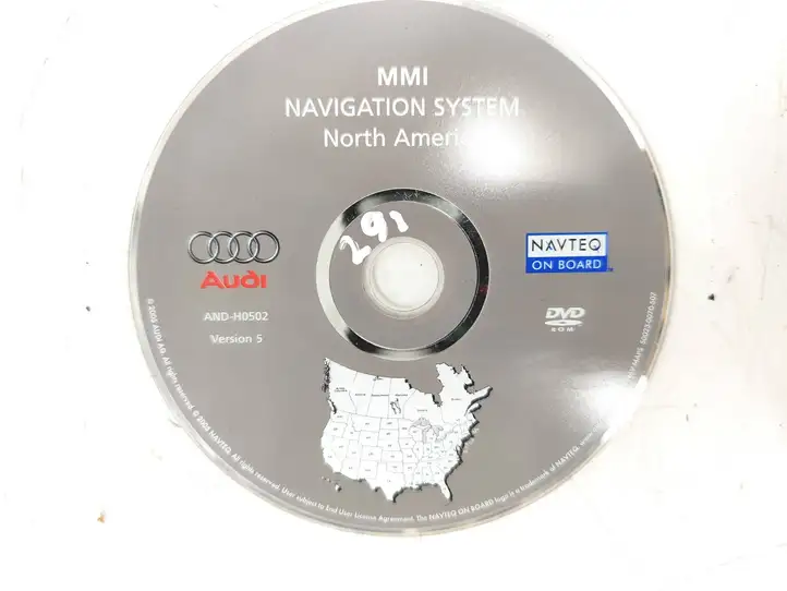 Audi A6 S6 C6 4F (2004 - 2008) ANDH0502 Навигационные карты CD/DVD — фото 1
