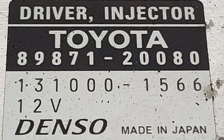 Toyota RAV 4 (XA40) (2012 - 2018) 8987120080 Блок управления форсунками — фото 2