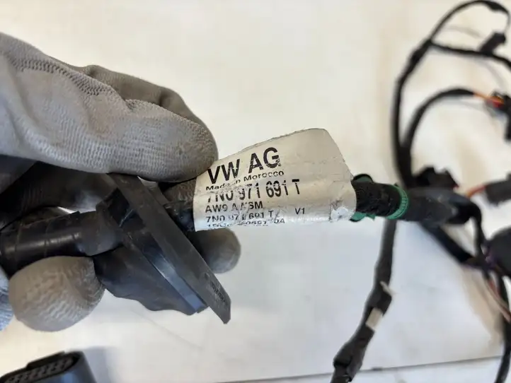 Volkswagen Sharan (2010 - 2015) 7N0971691T Проводка раздвижной двери — фото 3