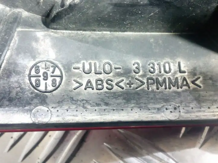 Mercedes-Benz A W168 (1997 - 2004) 1688200164L Задний фонарь в кузове — фото 5