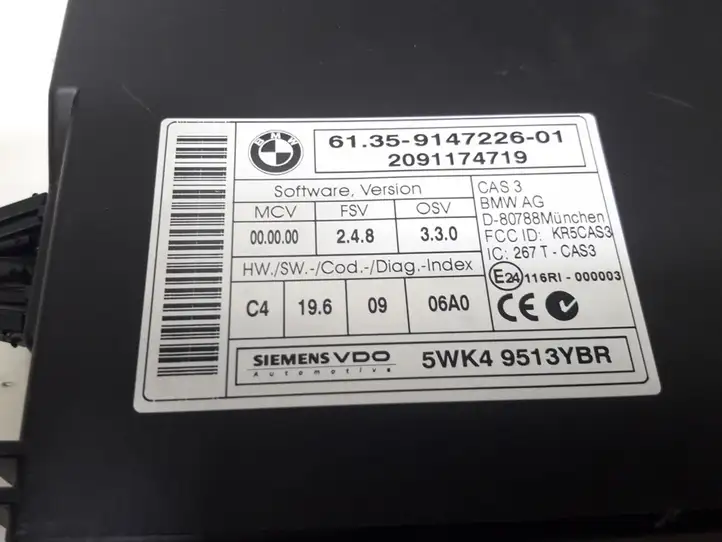 BMW 1 E81 E87 (2004 - 2011) 7595179 Комплект системы зажигания — фото 7