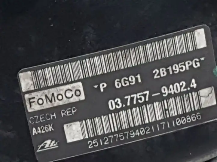 Ford Galaxy (2010 - 2015) 6G912B195PG Вакуумный усилитель тормозов — фото 2