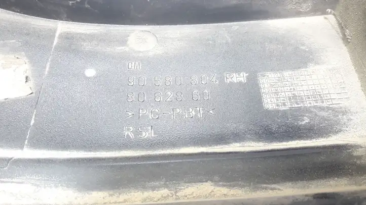Opel Zafira A (1999 - 2003) 90580804 Отделка (ленточка) заднего фонаря — фото 7
