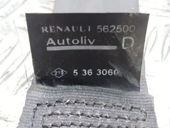 Renault Megane II (2002 - 2005) 562500 Задний ремень безопасности — фото 3