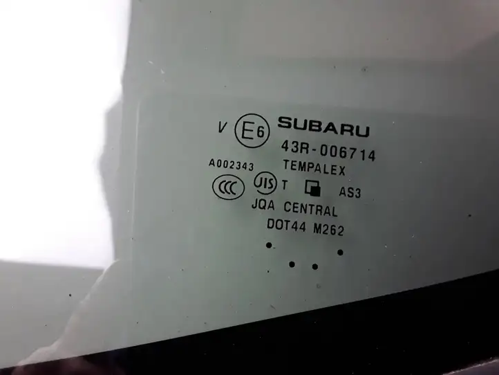 Subaru Forester SK (2018 - 2025) E643R006714 Заднее боковое стекло — фото 2