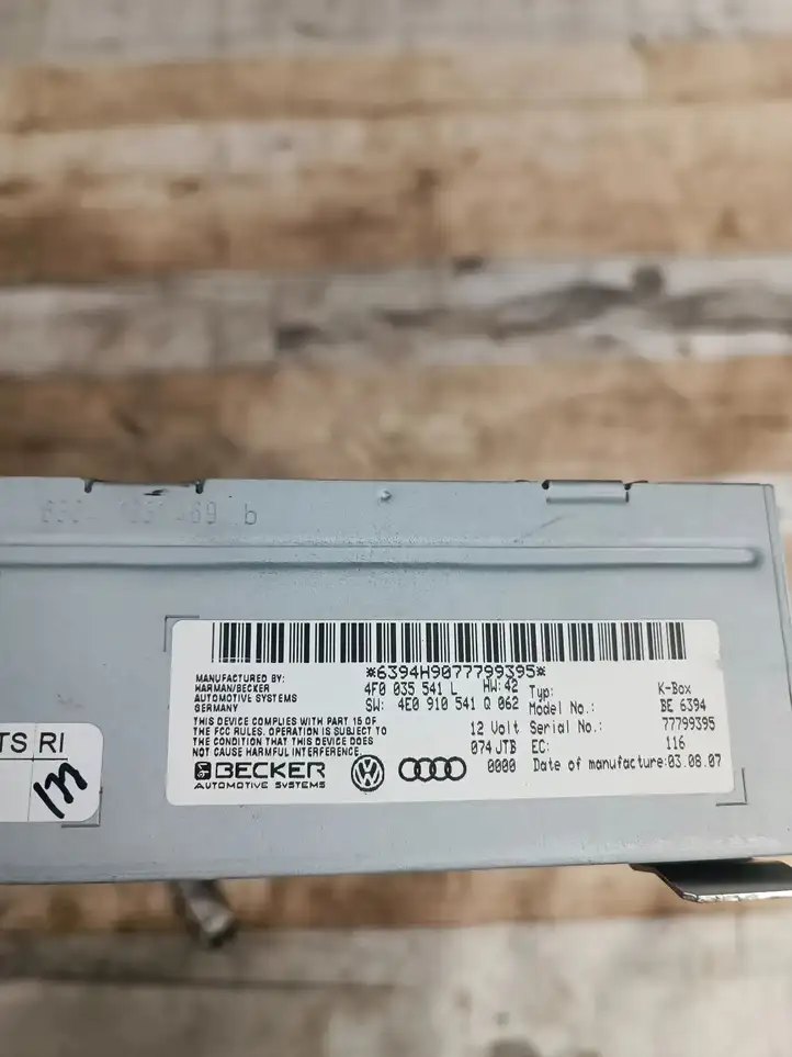 Audi A6 S6 C6 4F (2004 - 2008) 4F0035541L Усилитель звука — фото 2