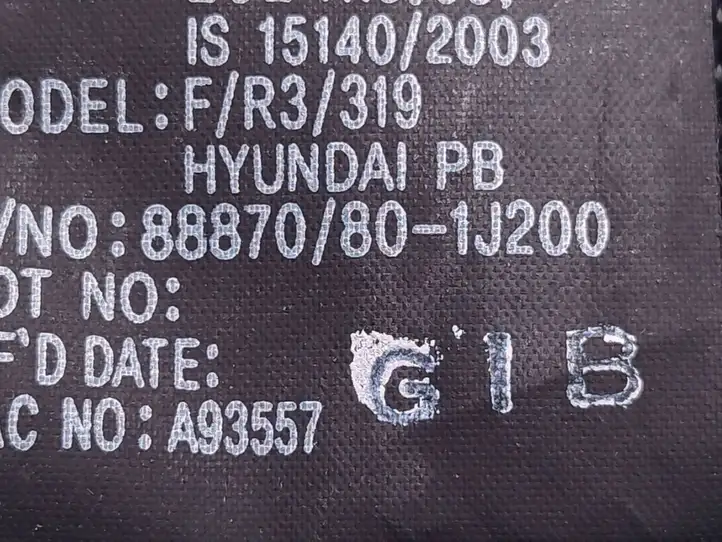 Hyundai i20 (PB PBT) (2008 - 2012) 88870-1J200 Передний ремень безопасности — фото 6