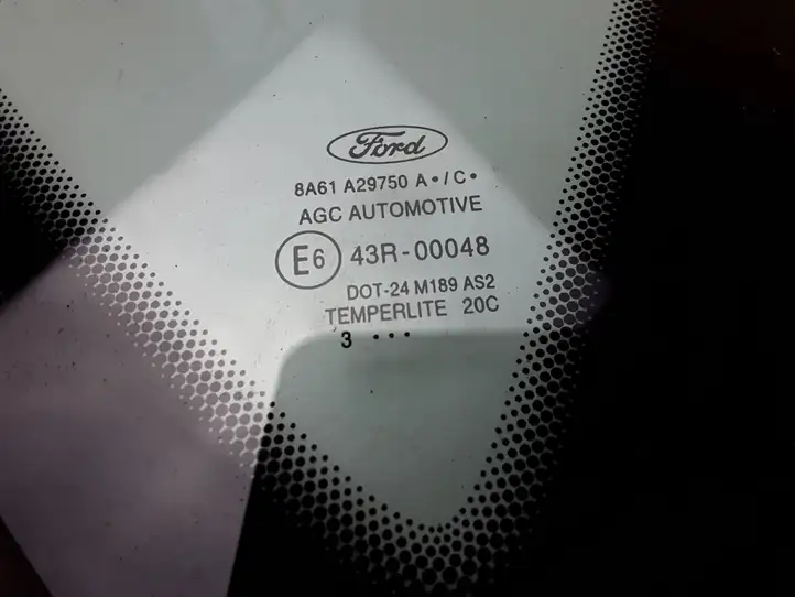 Ford Fiesta (2013 - 2017) 8A61A29750 Заднее боковое стекло — фото 3