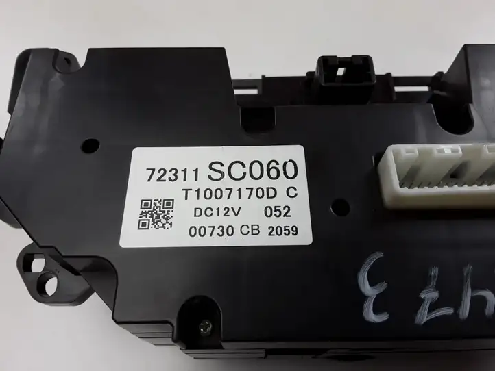 Subaru Forester SH (2008 - 2013) 72311SC060 Блок управления кондиционером — фото 4