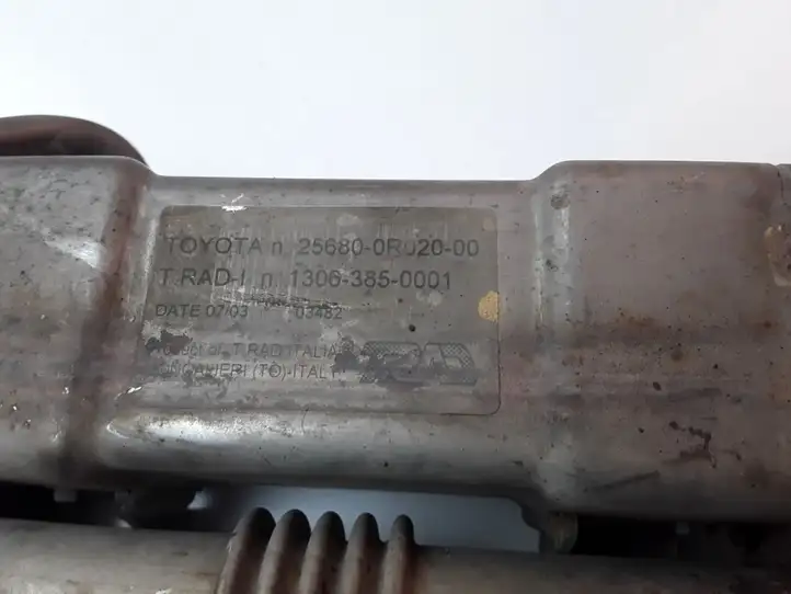 Toyota Avensis T250 (2006 - 2009) 256800R020 Охладитель клапана EGR — фото 3