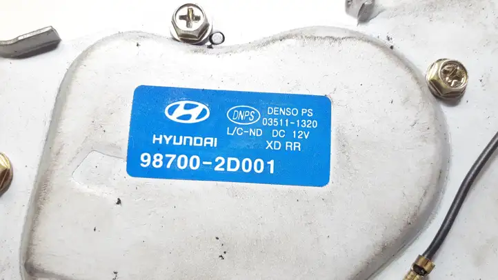 Hyundai Elantra (2000 - 2003) 987002D001 Двигатель стеклоочистителя заднего стекла — фото 6