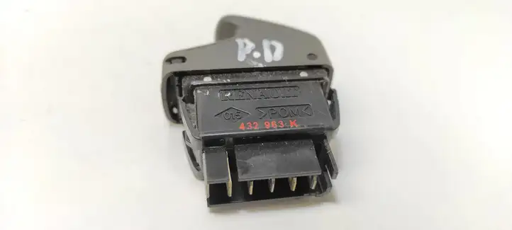 Renault Scenic I (1996 - 2003) 432963K Кнопка стеклоподъемников — фото 3