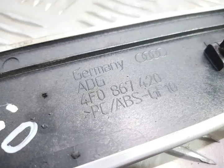 Audi A6 S6 C6 4F (2004 - 2008) 4F0867420 Обшивка задней двери — фото 3