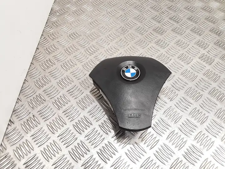 BMW 5 E60 E61 (2004 - 2010) 607386000 Подушка безопасности руля — фото 1