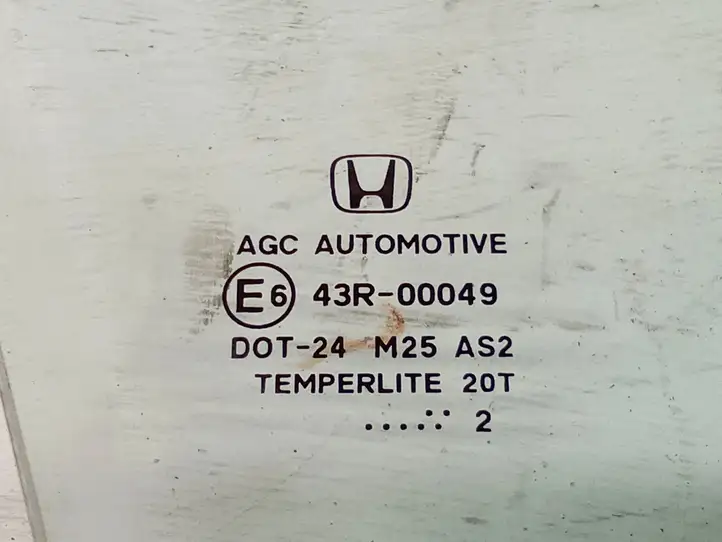 Honda Civic IX (2011 - 2017) 43R00049 Стекло передней двери — фото 6