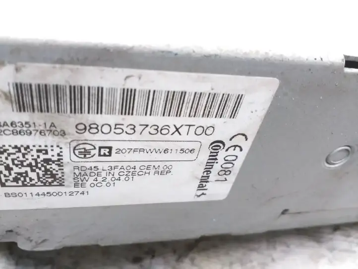 Peugeot Expert (2007 - 2016) 98053736XT00 Магнитола / мультимедийная система — фото 4