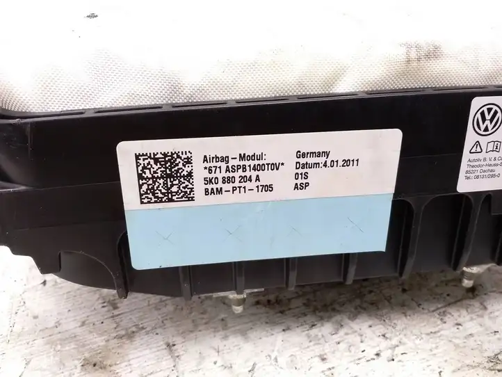 Volkswagen Tiguan (2007 - 2011) 5K0880204A Подушка безопасности пассажира — фото 5