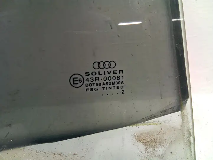 Audi A4 S4 B6 8E 8H (2000 - 2006) Стекло задней двери — фото 4