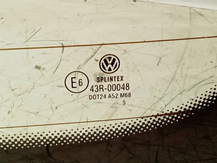 Volkswagen Caddy (2004 - 2010) 2K0845502 Стекло двери багажника — фото 4