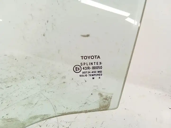 Toyota Avensis T250 (2006 - 2009) Стекло передней двери — фото 2