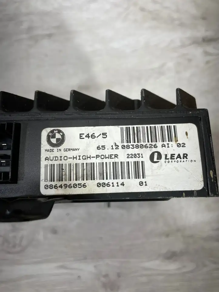 BMW 3 E46 (1998 - 2005) 086496056 Усилитель звука — фото 4