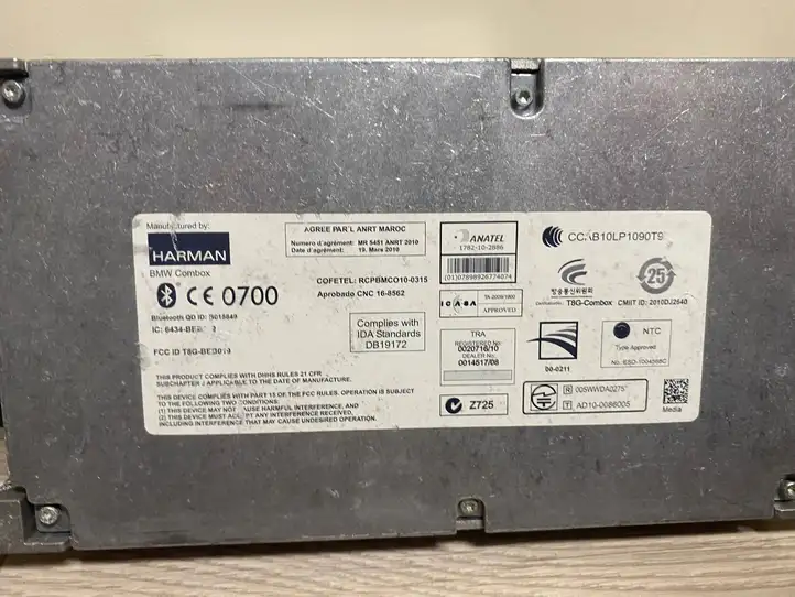 BMW 5 F10 F11 (2009 - 2016) 9257150 Bluetooth модуль — фото 4