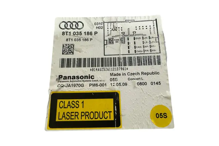 Audi Q5 SQ5 (2008 - 2012) 8T1035186P Магнитола / мультимедийная система — фото 7