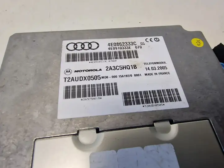 Audi A6 S6 C6 4F (2004 - 2008) 4E0862333C Блок GSM — фото 3